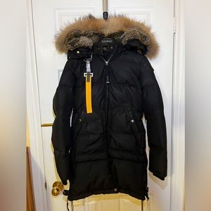 Authentic P.J.S Black Winter Down Parka Jacket